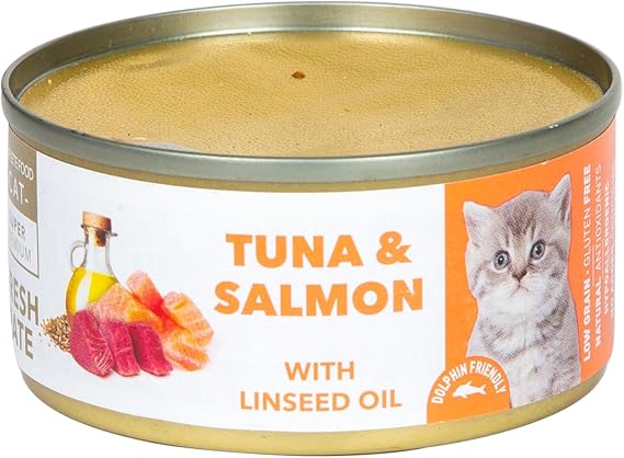 AMITY TUNA AND SALMON KITTEN WET FOOD 80 GR