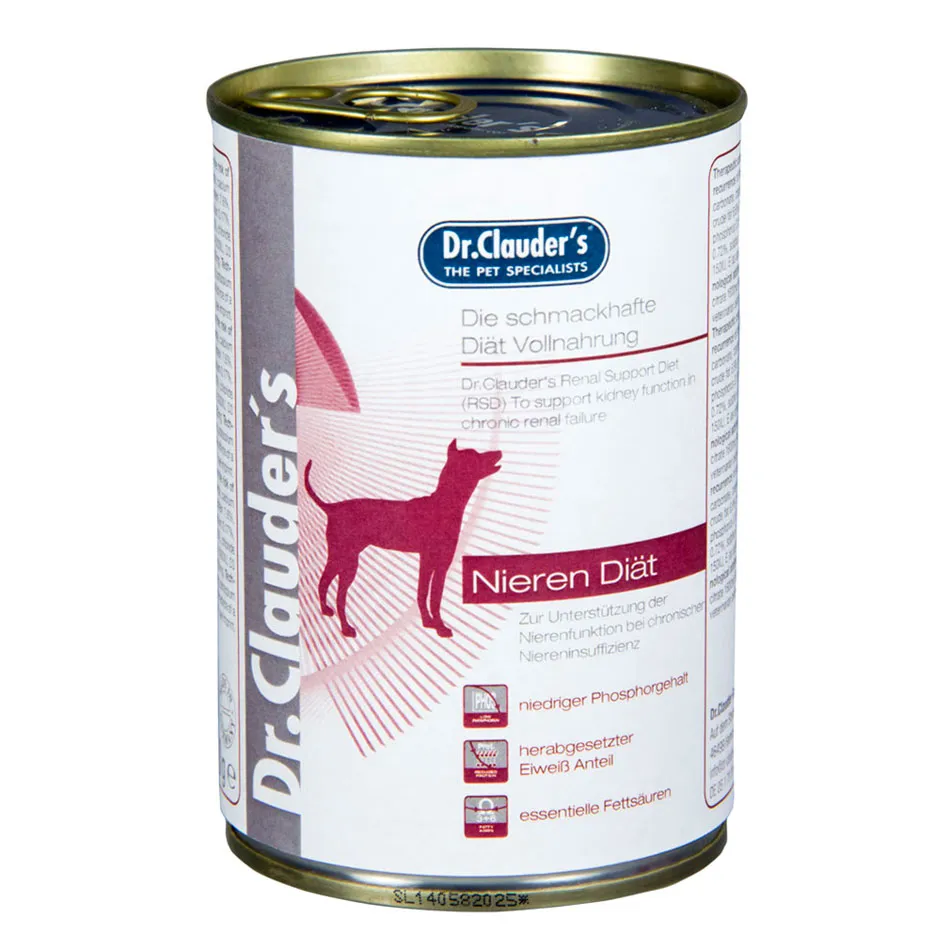 DR. CLAUDERS DOG DIETA RENAL LATA X 400 GR