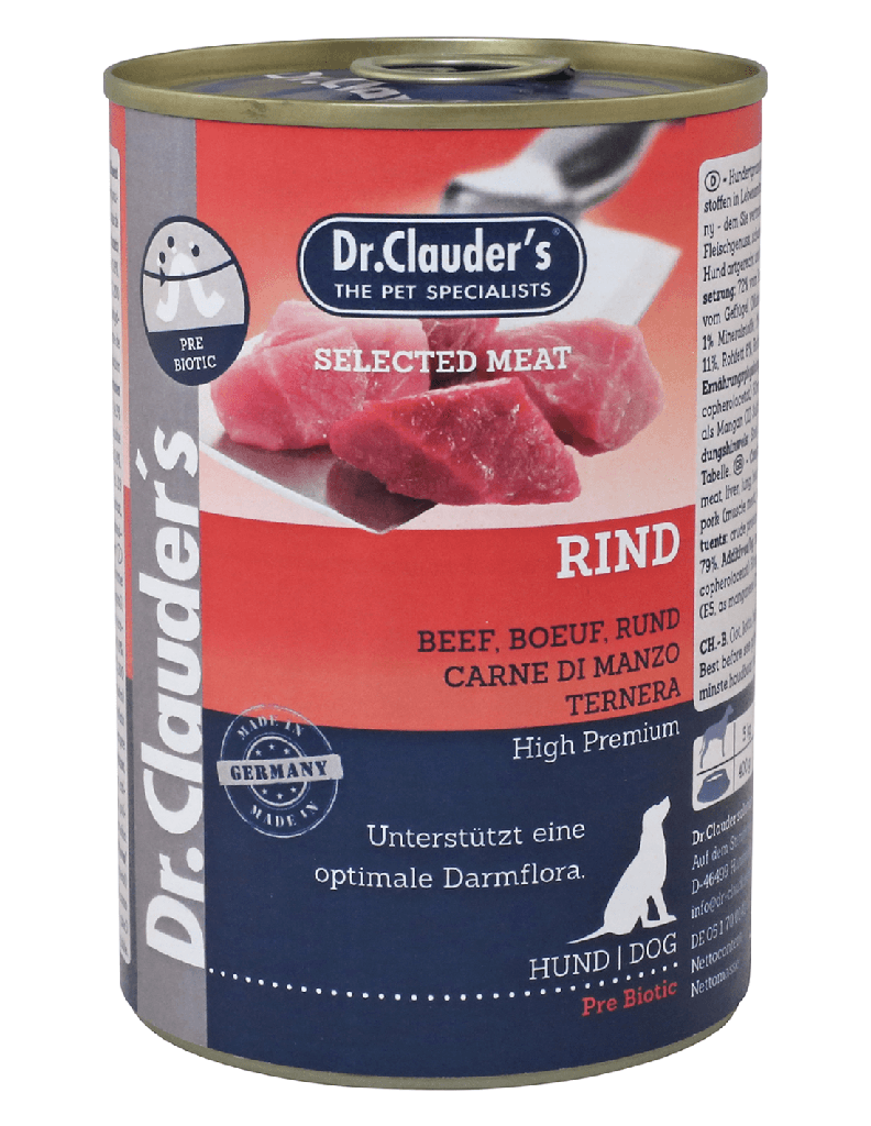 DR CLAUDERS DOG TERNERA 400 GR
