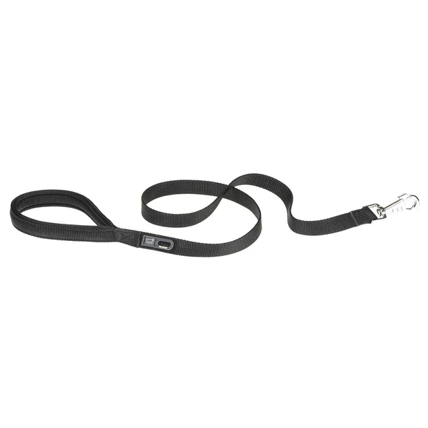 FERPLAST - CLUB G20/120 BLACK NYLON DOG LEAD