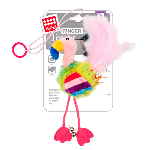 GIGWIi FINGER RING  BIRD BLUE & PINK
