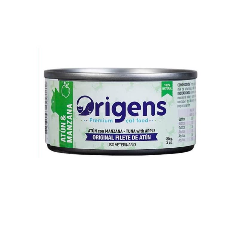 ORIGENS FILETE DE ATUN CON MANZANA 85 GR