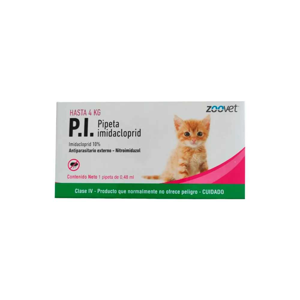 P.I. GATOS HASTA 4 KG