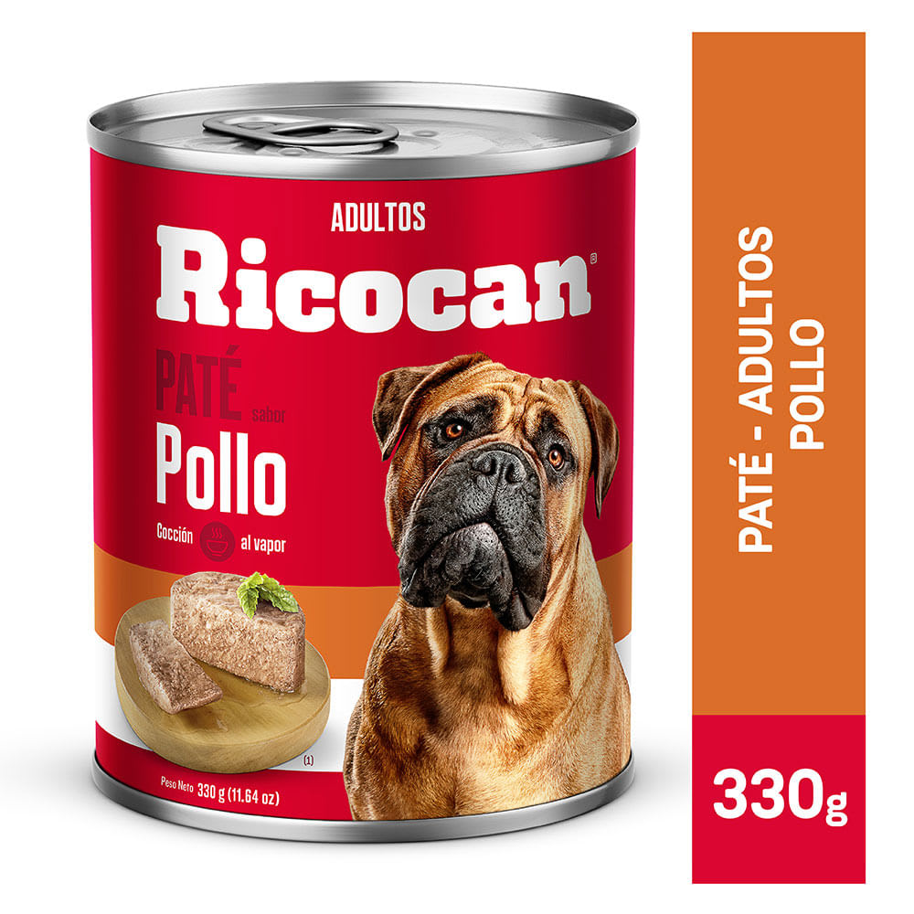RICOCAN PATE POLLO ADULTO 330 GR