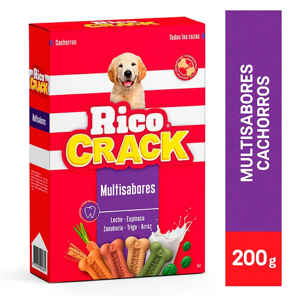 RICOCRACK MULTISABORES CACHORRO X 200 GR