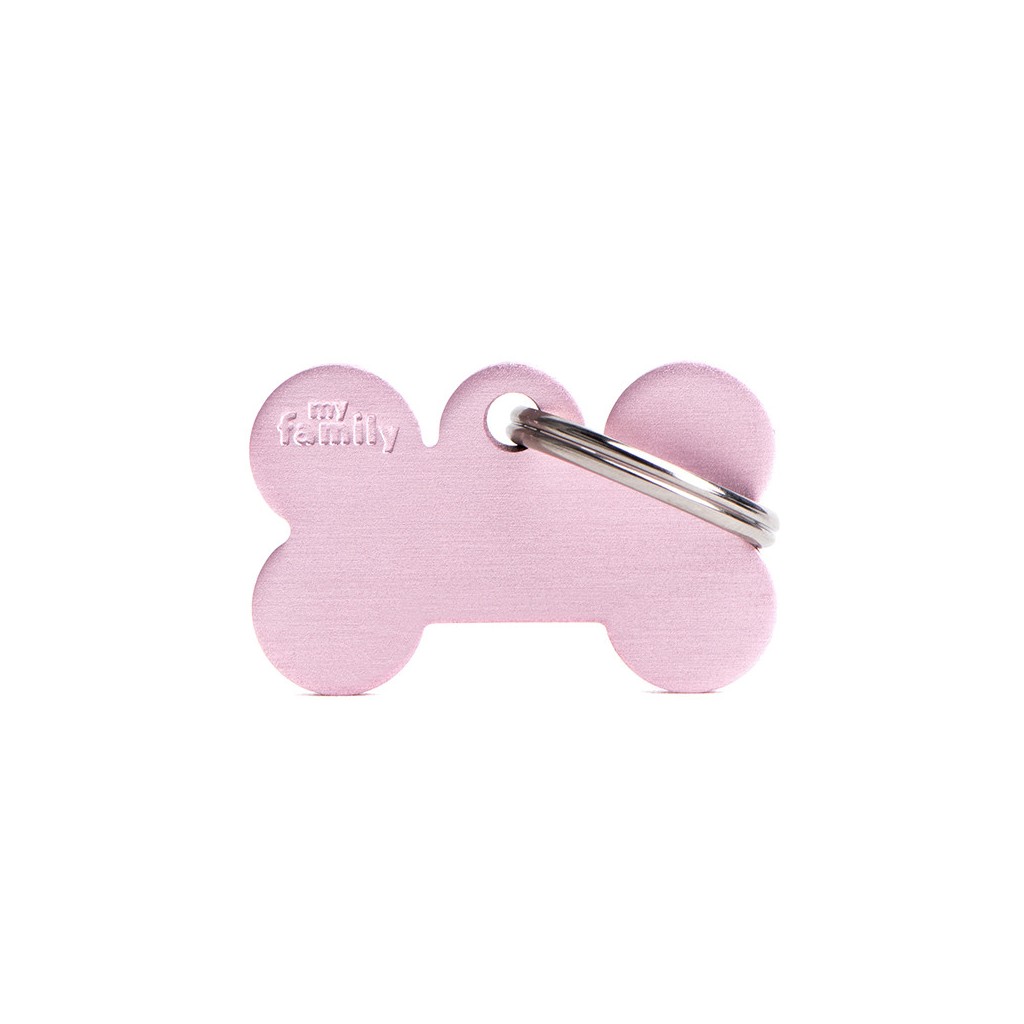 MY FAMILY - SMALL BONE ALUMINUM PINK