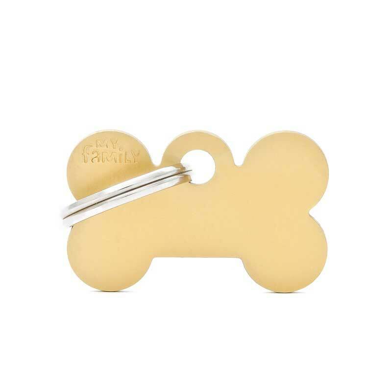 MY FAMILY - SMALL BONE GOLDEN BRASS