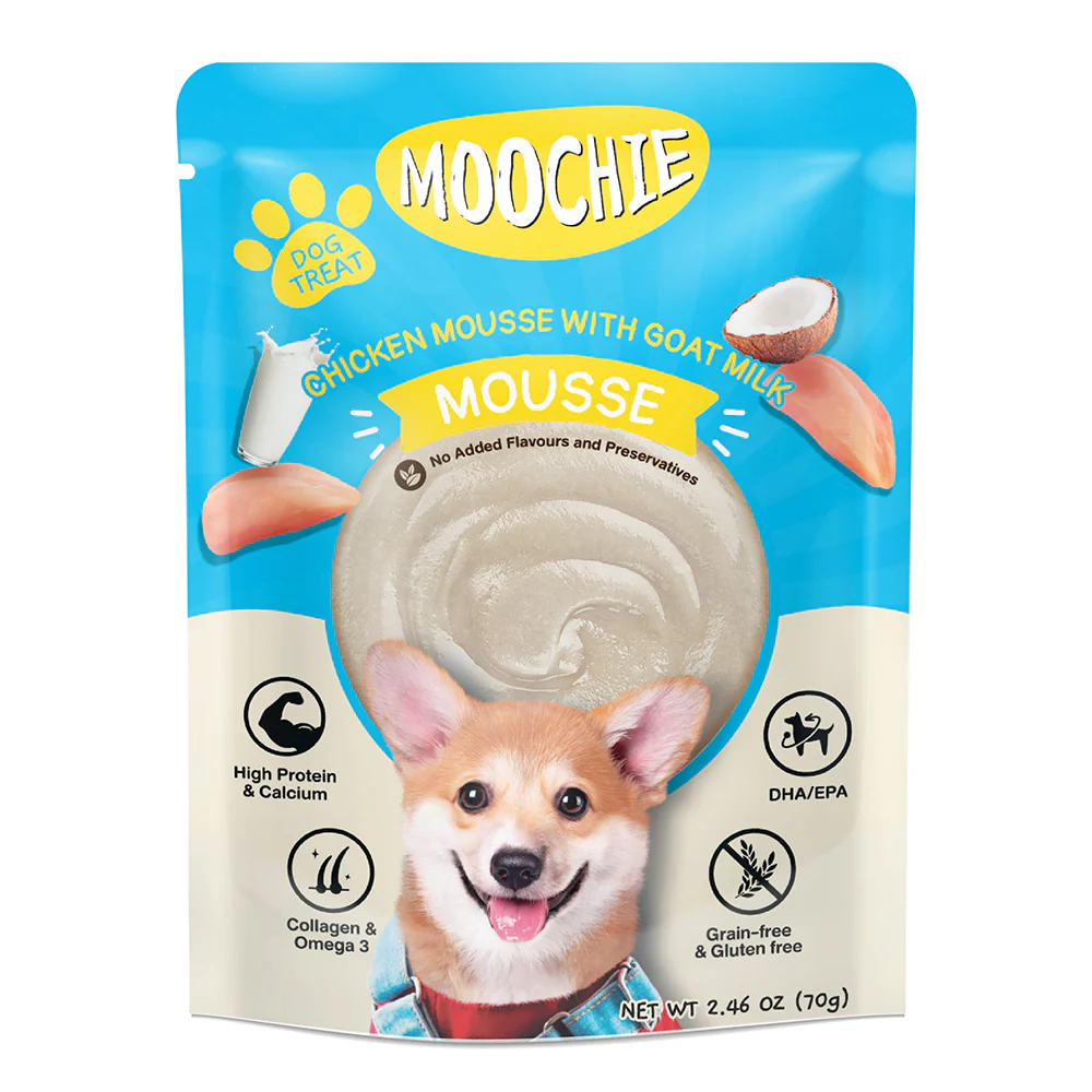 MOOCHIE DOG POLLO Y LECHE DE CABRA 70 GR