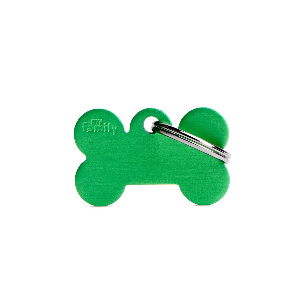 MY FAMILY - SMALL BONE ALUMINUM GREEN