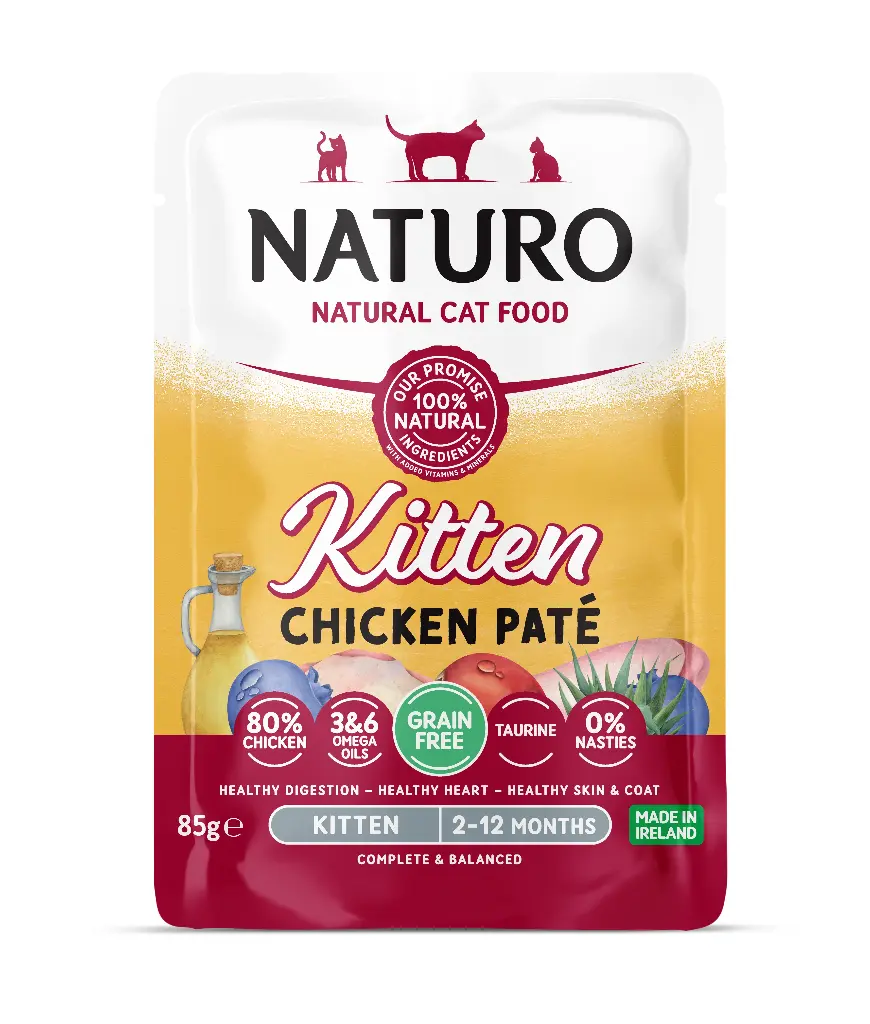 NATURO KITTEN PATE DE POLLO 85 GR