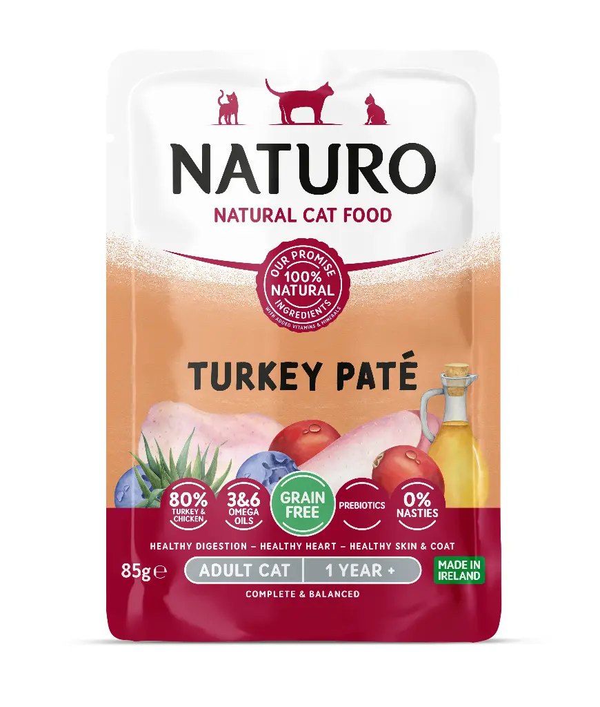 NATURO PATE DE TURKEY ADULTO 85 GR 