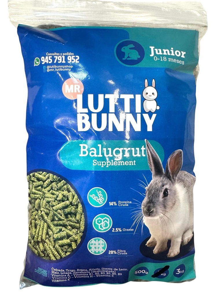 MR LUTTI BALUGRUT JUNIOR 1KG 
