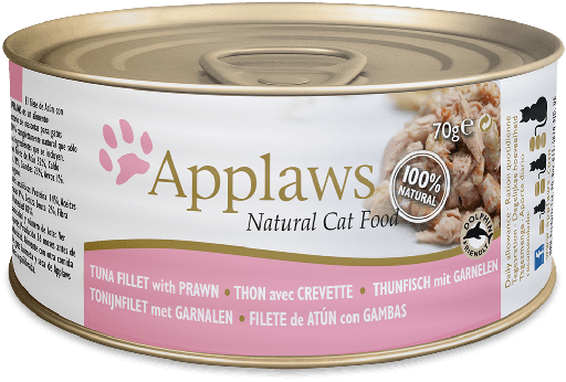 APPLAWS FILETE DE ATUM CON CAMARON 70 GR