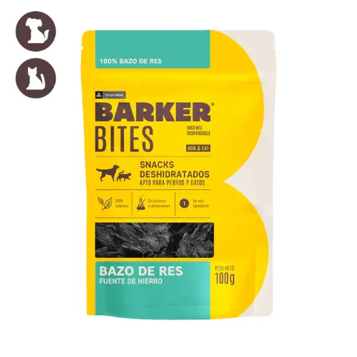 BARKER BITES DE BAZO DE RES 100G