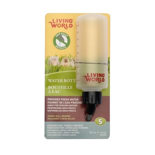 BEBEDERO PARA ROEDORES A PRUEBA DE FUGAS 120 ML
