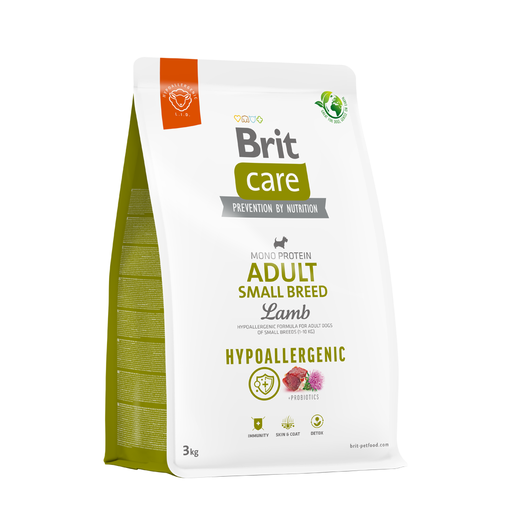 BRIT CARE ADULT SMALL BREED LAMB 3KG