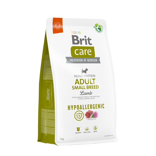 BRIT CARE ADULT SMALL BREED L&R 7.5 KG