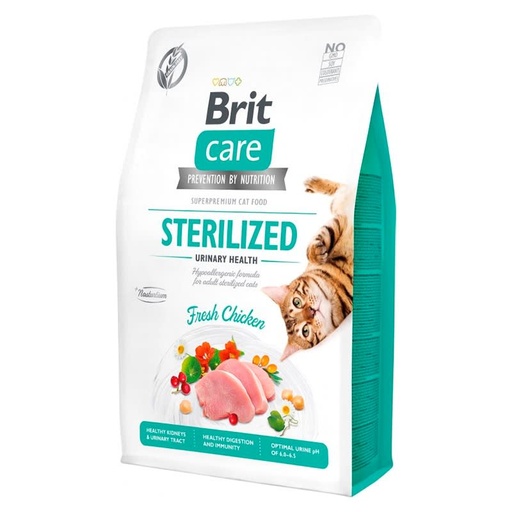 BRIT CARE CAT STERILIZED URINARY HEALTH 2KG