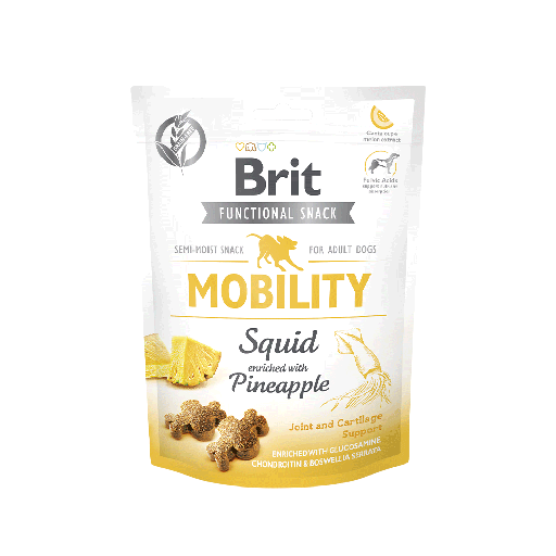 BRIT CARE DOG FUNCTIONAL SNACK MOBILITY SQUID 150 GR