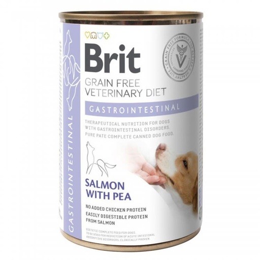 BRIT GF VET DIETS CAN DOG GASTROINTESTINAL 400 GR