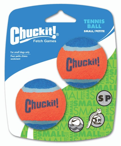 CHUCKIT! TENNIS BALL 2-PACK SMALL