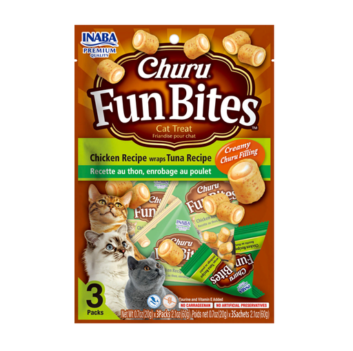 CHURU FUN BITES TUNA RECIPE