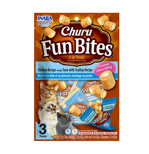 CHURU FUN BITES TUNA WITH SCALLOP RECIPE