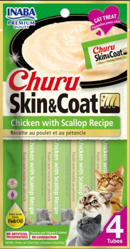 CHURU SKIN&COAT CHICKEN WITH SCALLOP RECIPE