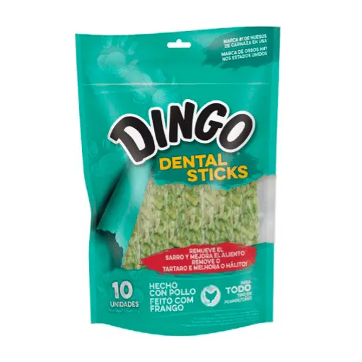 DINGO DENTAL STICKS 10 UNIDADES