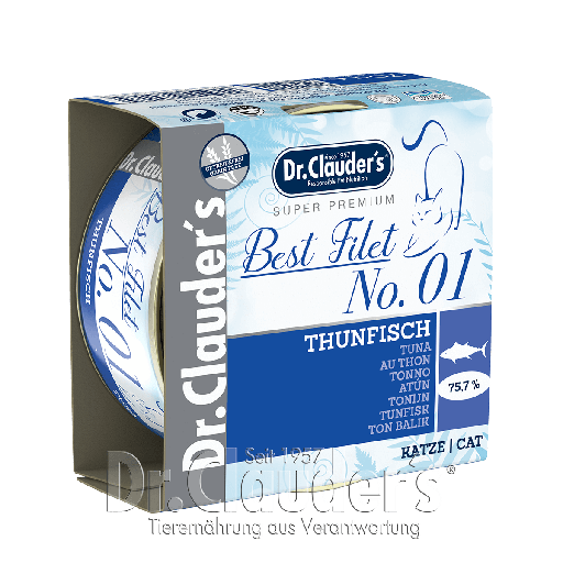 DR. CLAUDERS CAT BEST FILET ATUN 70 GR