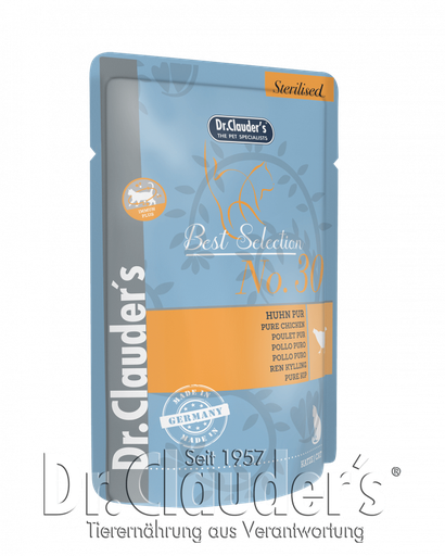 DR. CLAUDERS CAT STERILISED POLLO PURO 85 GR