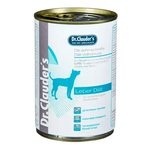 DR. CLAUDERS DOG DIETA HEPATICA LATA X 400 GR
