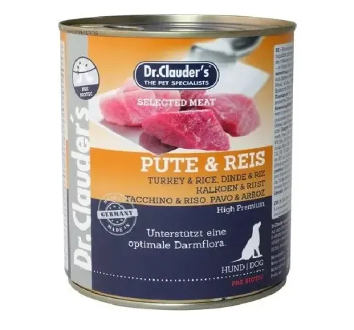 DR. CLAUDERS DOG PAVITA Y ARROZ 800 GR