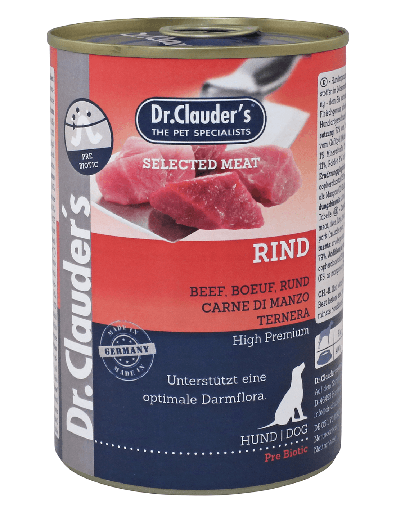 DR CLAUDERS DOG TERNERA 400 GR