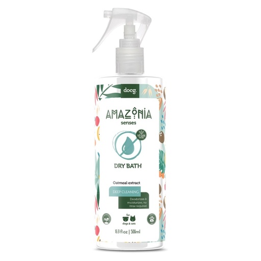 AMAZONIA DRY BATH FOR CATS 500 ML (BAÑO SECO GATO)