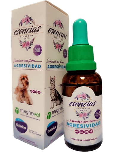 ESENCIAS FLORALES AGRESIVIDAD GOTAS 30 ML