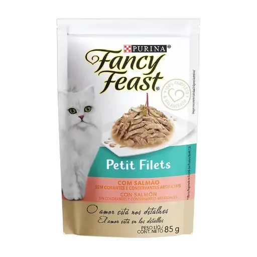 FANCY FEAST PETIT FILETS SALMON 85 GR