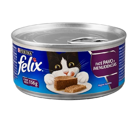 FELIX PATE PAVO Y MENUDENCIAS LATA 156 GR