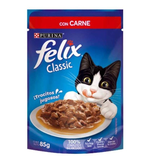 FELIX POUCH CON CARNE 85 G