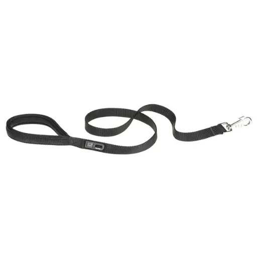 FERPLAST - CLUB G20/120 BLACK NYLON DOG LEAD