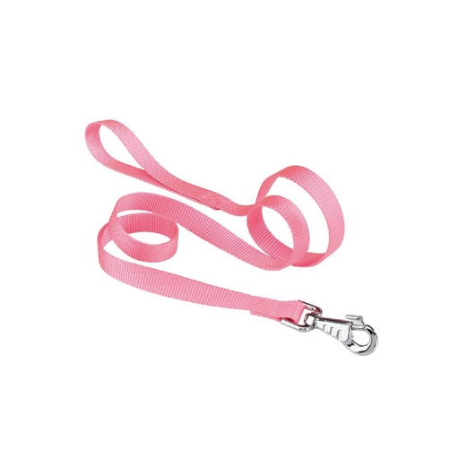 FERPLAST - CLUB G20/120 PINK NYLON DOG LEAD