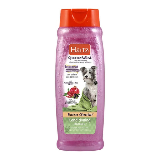 HARTZ GROOMERS BEST 3 EN 1 SHAMPOO 18OZ