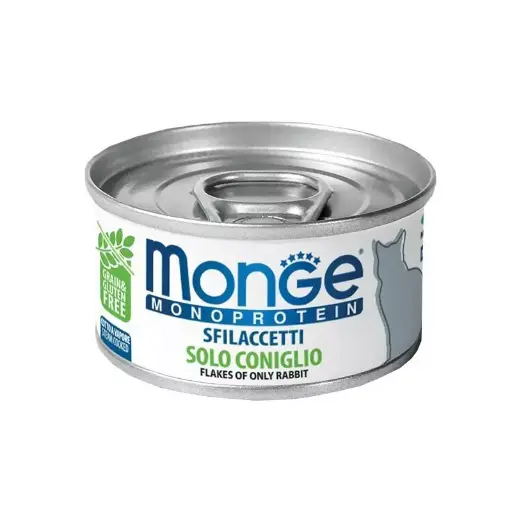 MONGE FELINE ADULT MONOPROTEIN CONEJO 80 GR