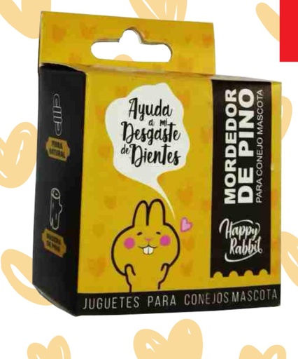 MORDEDOR DE PINO PARA CONEJO