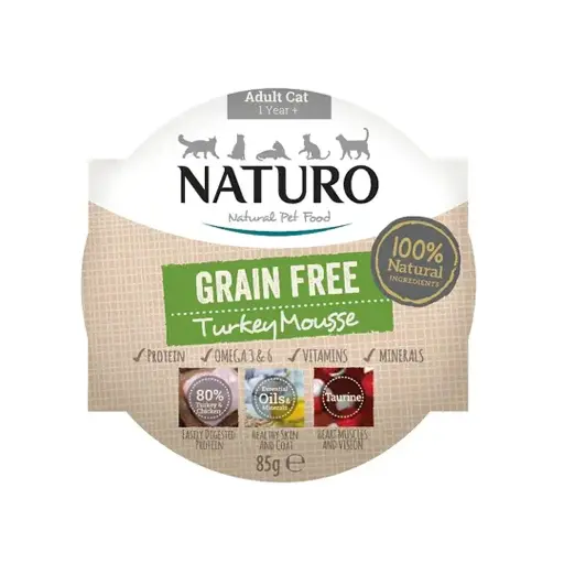 NATURO MOUSSE DE PAVO ADULTO 85 GR