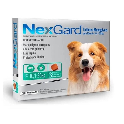 NEXGARD 68 MG X 1 TAB (10.1- 25 KG)