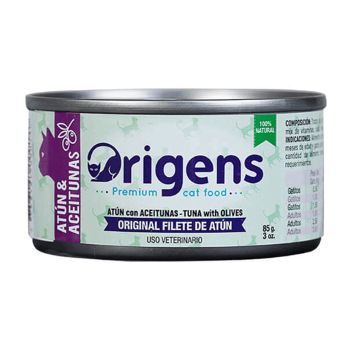 ORIGENS FILETE DE ATUN CON ACEITUNA 85 GR