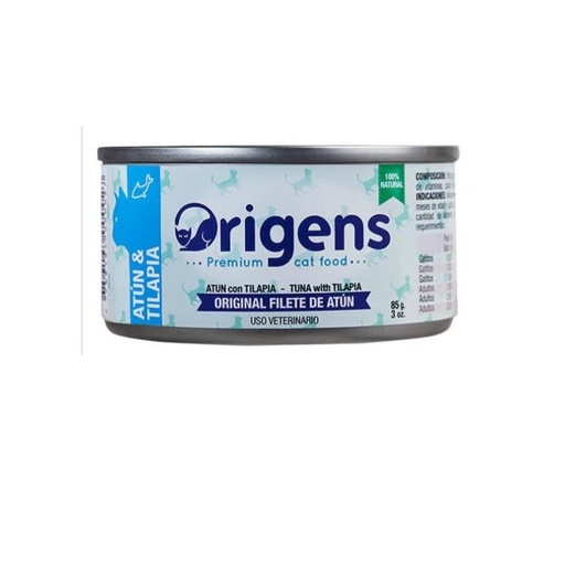 ORIGENS FILETE DE ATUN CON TILAPIA 85 GR