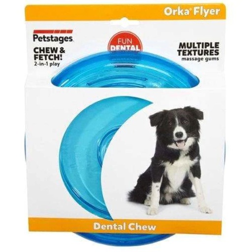 PETSTAGES ORKA FLYER PET DARK BLUE