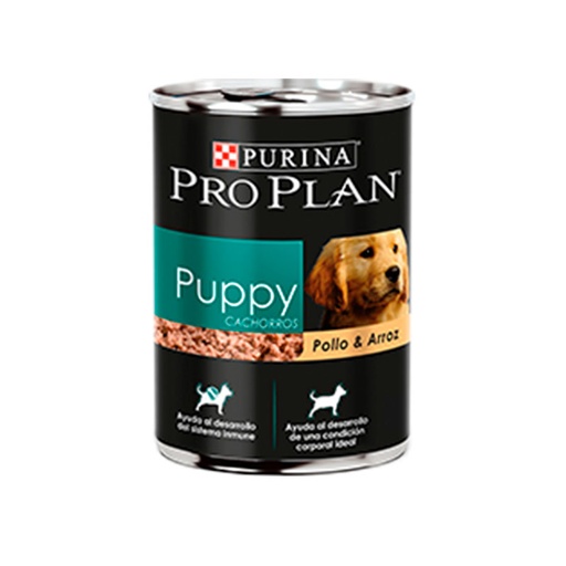 PRO PLAN CACHORRO POLLO Y ARROZ LATA 368 GR